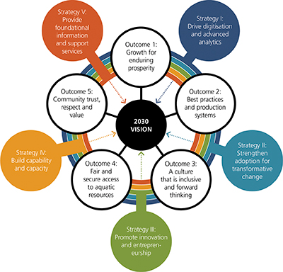 Outcomes and enabling strategies model