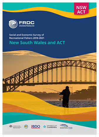 Cover image of the NSW and ACT Social and Economic Survey of Recreational Fishers 2018-2021 Report