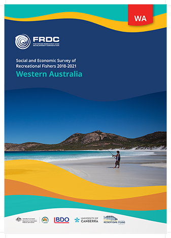 Cover image of the Western Australia Social and Economic Survey of Recreational Fishers 2018-2021 Report