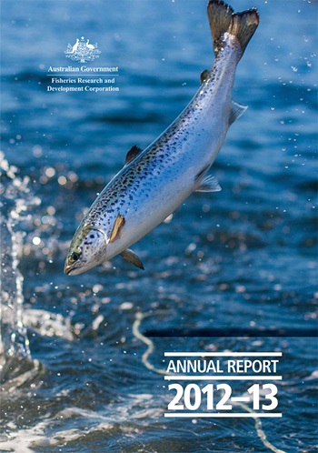 Image of cover of FRDC annual report 2012-13