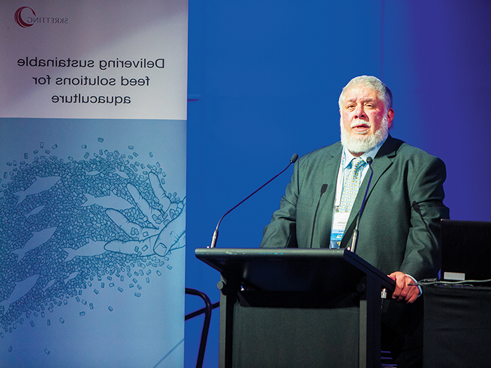 Photo of former National Aquaculture Council chair Pheroze Jungalwalla