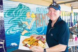 Photo of 2017 Fish and Chips Award winner Eddie Willoughby-Smith