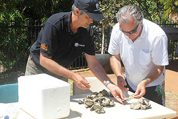 Photo of Wayne Hutchinson and Jonathan Bilton