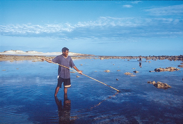 Photo of indigenous fisher