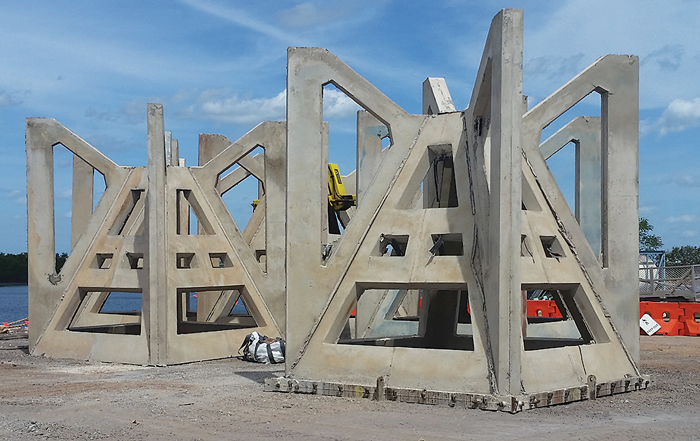 Reef Pyramid, underwater habitat