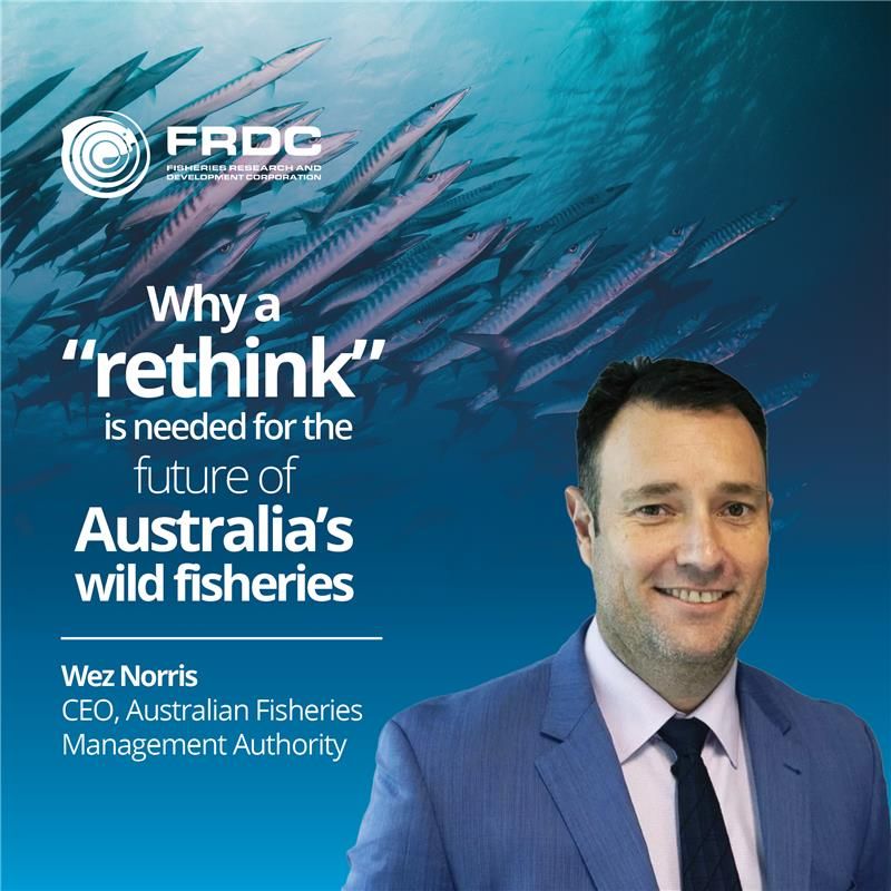 Wez Norris, AFMA's CEO smiling at camera