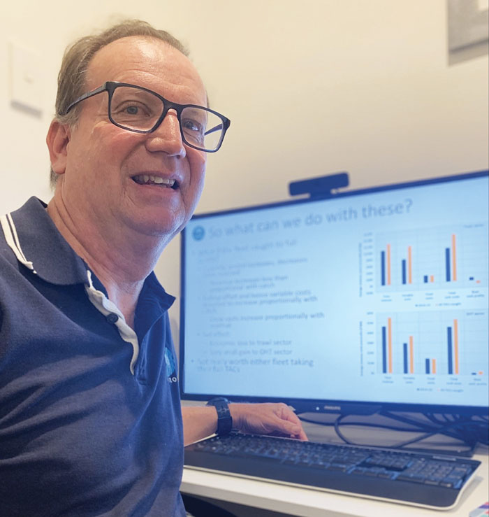 CSIRO’s Sean Pascoe led an economic study that found under-catching quotas can improve returns for fishers. Photo: Euan Pascoe