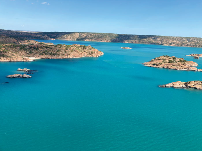 Cone Bay, Western Australia, where the rock lobster raft trials will be undertaken. Photo: Jennifer Blair, Ornatas