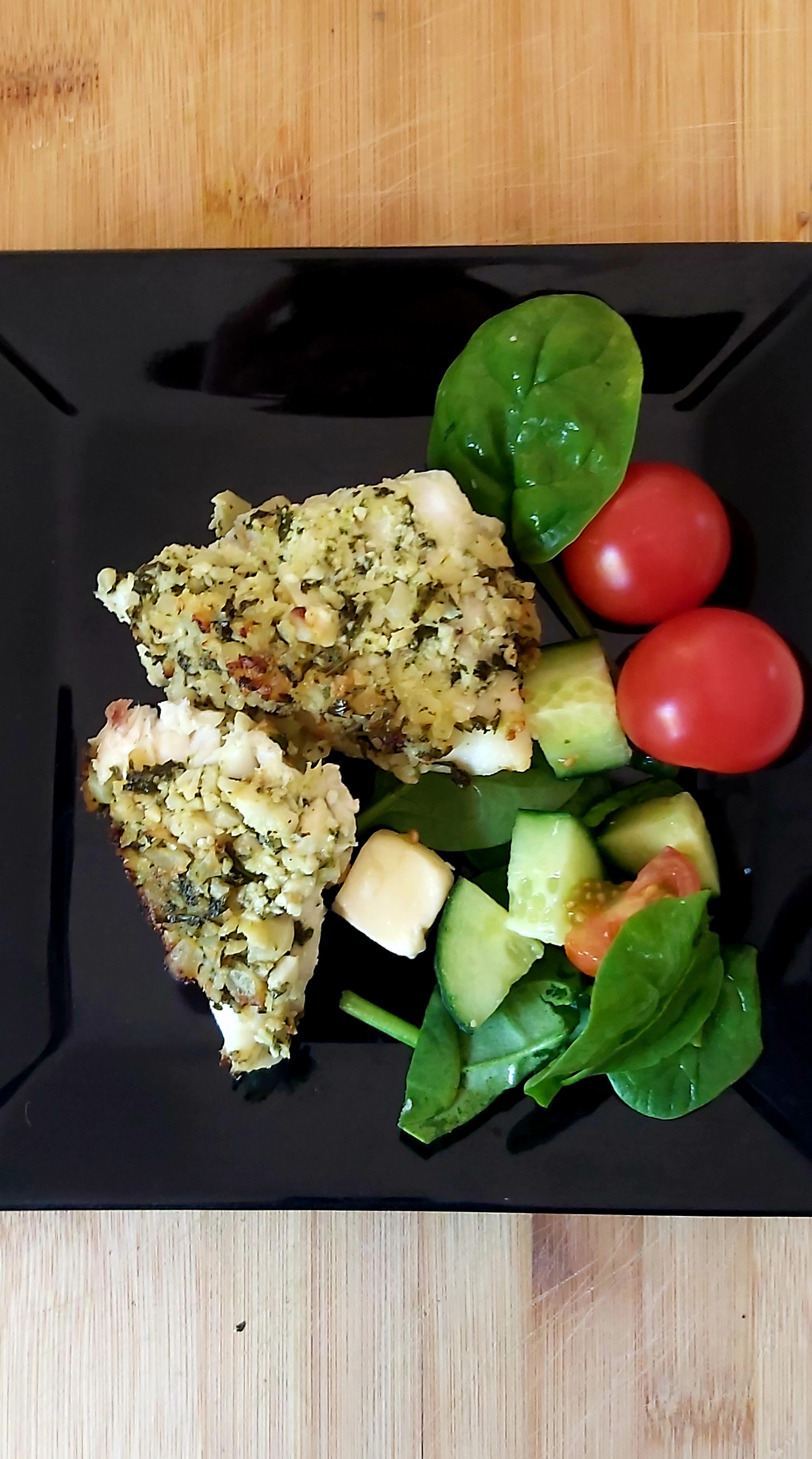 Baked Macadamia Crusted Fish Recipe