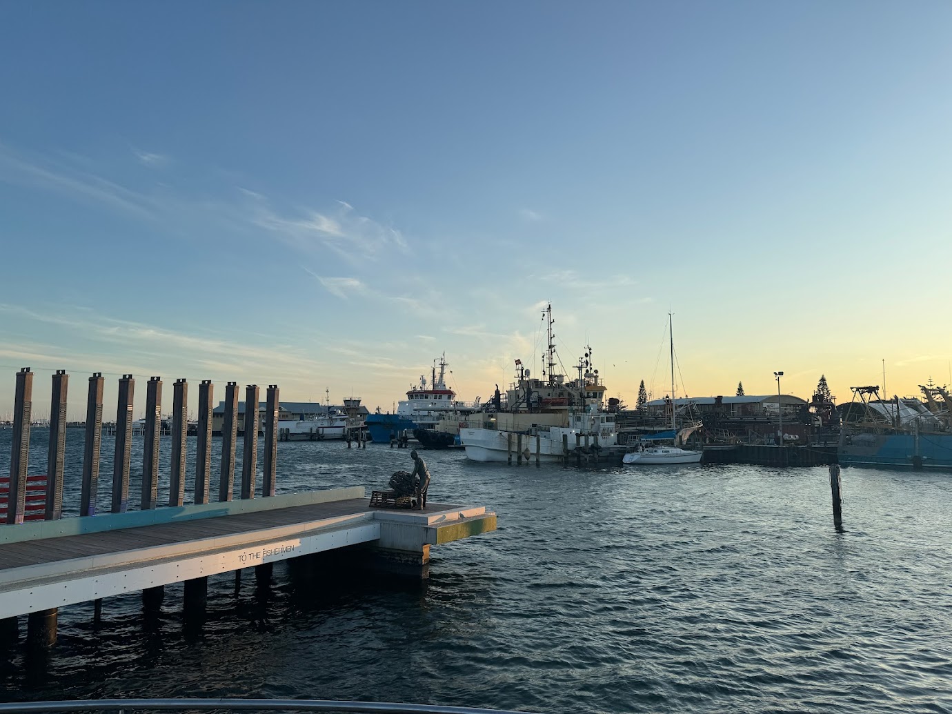 Fremantle harbour