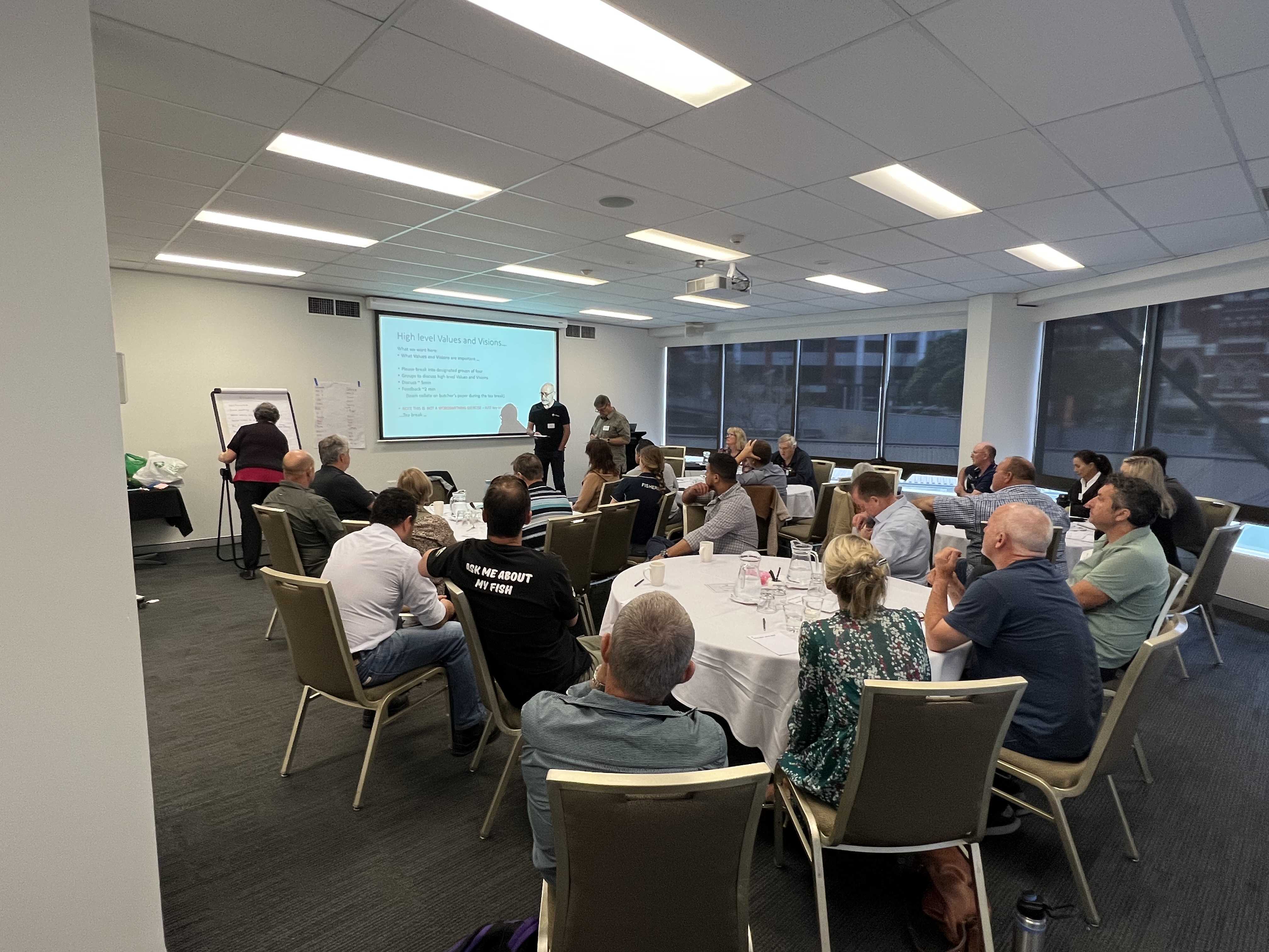 Mud Crab Industry leaders from all over Australia sat down in-person and attended the workshop