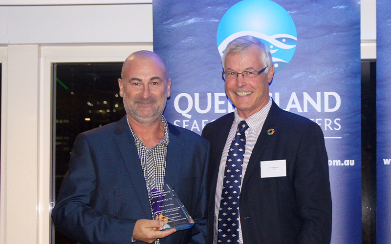 QLD State Award Winner with Patrick Hone at QSMA Awards