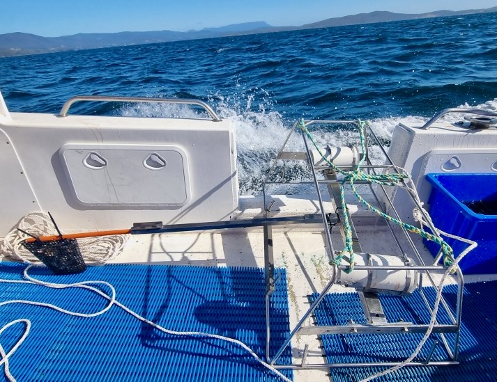 Stereo cameras are essential for capturing fish length data. Photo: IMAS 