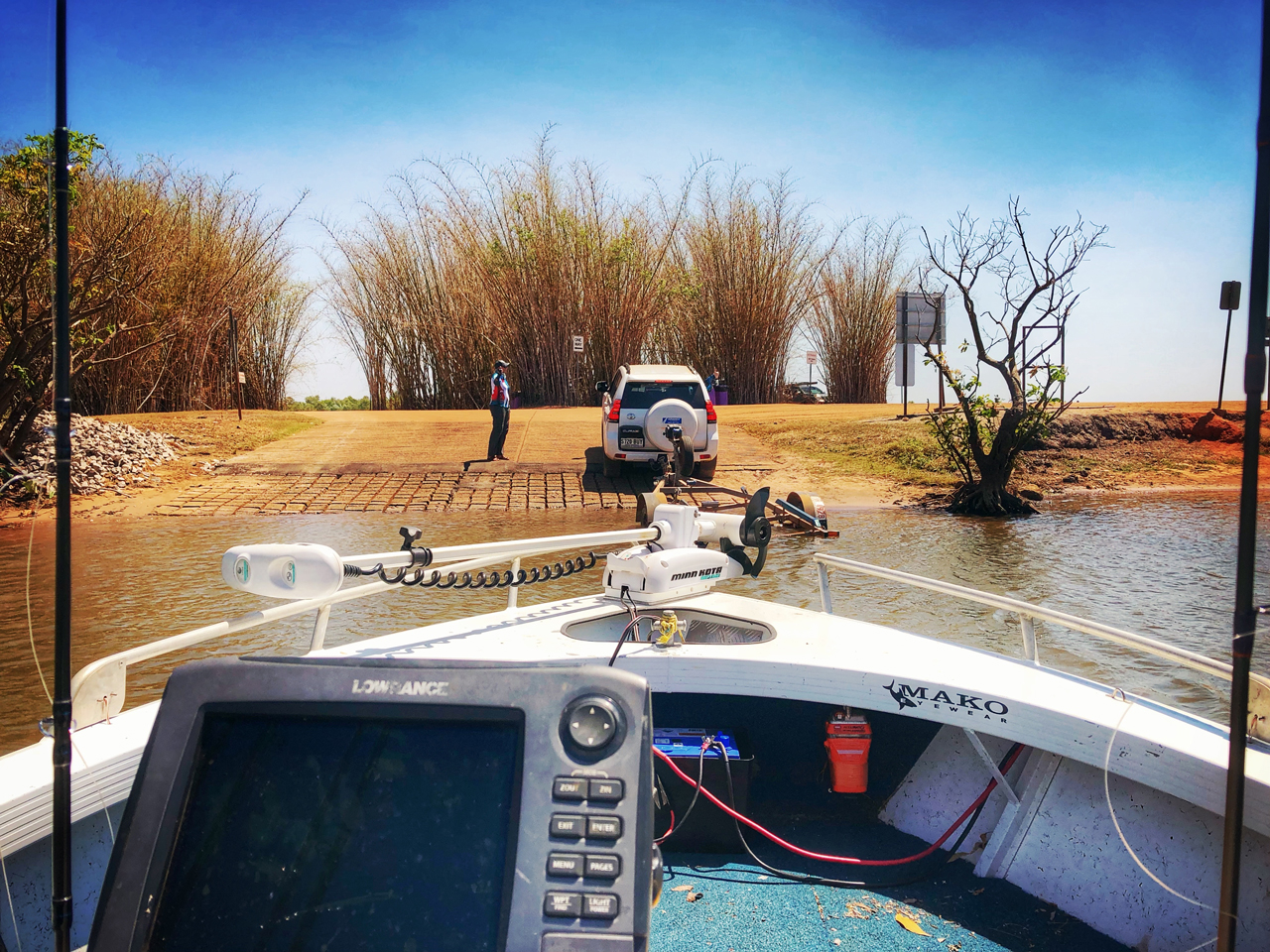Photo of boat ramp
