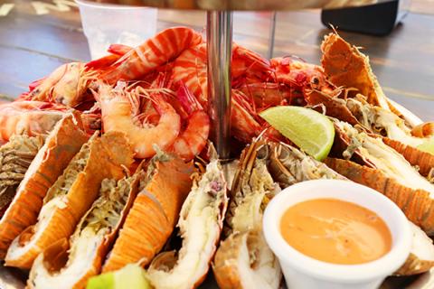 Photo of Boiled Banana Prawns and Morton Bay Bugs 